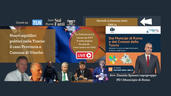 Luce Nuova sui fatti, rubrica dai municipi di Roma