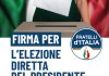 Fratelli d’Italia scende nelle piazze di Albano per l’elezione diretta del Presidente della Repubblica presidenzialismo