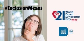 Azione alla Giornata Mondiale della Sindrome di Down azionedown