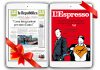 8 marzo, Repubblica sospende le pubblicazioni per la vendita dell’Espresso