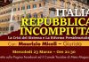 Italia Repubblica Incompiuta
