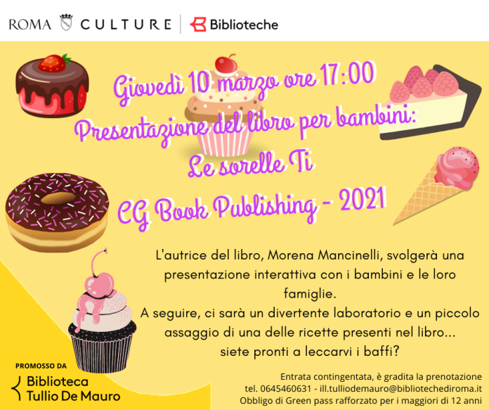 Presentazione del libro per bambini Le sorelle Ti