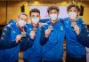 Due medaglie a squadre dagli europei cadetti per il Frascati Scherma sciabolatori