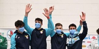 SS Lazio Scherma Ariccia campioni di sicabola a squadre in A2 schermaricciaa2