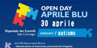 Autismo, domani chiusura dell’Aprile Blu all’Ospedale dei Castelli