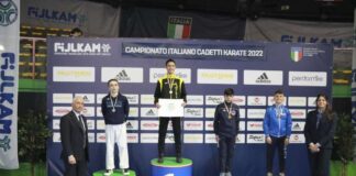 Gianmarco Agus 3° ai Campionati Italiani FIJLKAM di Kumite agus
