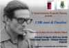 Frascati, i 100 anni di Pasolini