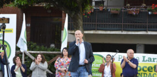 Crocetta “Il nostro impegno per le case popolari di Lariano” comiziocrocetta