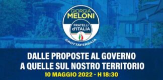 Fratelli d’Italia incontra le imprese del territorio a Grottaferrata locandina