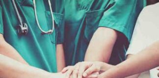 Lavoratori del Centro Riabilitazioni Airri di Ciampino in sciopero il 31 Maggio sanitari