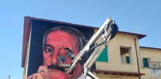 A Campoleone un murale per ricordare Giovanni Falcone muralefalcone