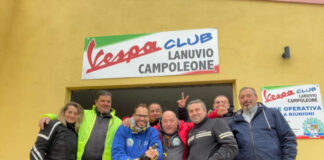 A lanuvio il primo Vespa raduno dei Castelli Romani vespaclub