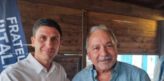 Righini e Colosimo a Ladispoli per sostenere Luigi Lamola nella lista di FdI grandolamola