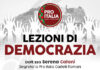 Pro Italia presenta a Frascati lezioni di democrazia lezionidemocrazia