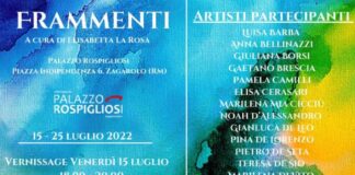 Frammenti, mostra d’arte contemporanea a Palazzo Rospigliosi di Zagarolo frammenti