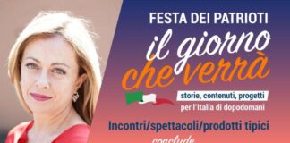 Giorgia Meloni apre la “Festa dei Patrioti” a Palombara Sabina