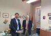 Grottaferrata – Il Sindaco Di Bernardo riceve in Comune il Procuratore della Repubblica Giancarlo Amato
