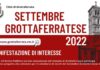 Settembre Grottaferratese 2022: via alla presentazione dei progetti