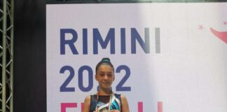 LADISPOLI: GINNASTICA ARTISTICA, COMPLIMENTI A GIULIA PUCILLI