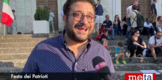 Giorgia Meloni alla Festa dei Patrioti di Palombara Sabina