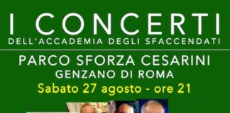 Musica e cinema al Parco Sforza Cesarini di Genzano di Roma
