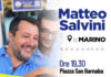 In Piazza San Barnaba arriva Matteo Salvini salvini