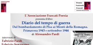 Frascati Poesia – presentazione del libro “Diario del tempo di guerra”