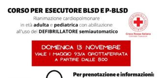 Grottaferrata – Installati i primi defibrillatori sul territorio. 13 novembre corso BLSD gratuito
