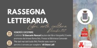 Grottaferrata – RASSEGNA LETTERARIA – Ogni settimana libri, arte e cultura a Palazzo Grutter