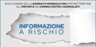 INFORMAZIONE A RISCHIO. NUOVI DATI SULLE MINACCE AI GIORNALISTI