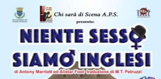 Con «Niente Sesso, Siamo Inglesi» torna a Frascati il teatro comico e brillante della compagnia Chi Sarà Di Scena APS nientesesso