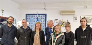 Delegato metropolitano Parrucci visita le scuole superiori di Ciampino parrucciscuoleciampino