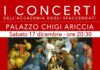 Concerto di Natale a Palazzo Chigi di Ariccia concertonatalesfaccendati
