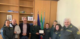 LAZIO, IN CONSIGLIO REGIONALE PREMIATE LE GUARDIE ZOOFILE DI FARE AMBIENTE