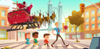 La sicurezza stradale diventa un gioco con Babbo Natale locandinaacizoomarine