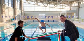 Inaugurata la piscina del Palasport di Guidonia Montecelio
