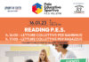 Secondo appuntamento gratuito Reading P.E.S. lunedì 16 gennaio