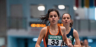 Atletica Frascati, strepitosa Di Mugno: argento ai campionati italiani indoor Allieve sui 1500