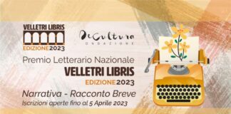 Al via il Premio Nazionale Letterario “Velletri Libris” per la Narrativa Breve premiolibrisvelletri