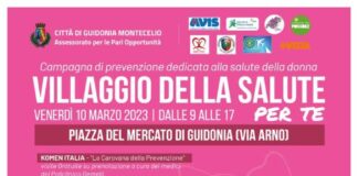 Il 10 Marzo a Guidonia il Villaggio della Salute villaggiosaluteguidonia