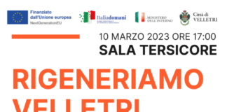 PNRR, il Sindaco Orlando Pocci presenta i progetti di rigenerazione urbana rigeneriamovelletri