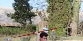 Atletica Frascati, Leonardo Di Mugno fa volare il giavellotto e vince il “Trofeo Primavera”