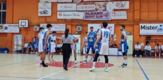Basket, MCconsulenze Albano sconfitta in Serie C Silver dalla prima della classe Scauri