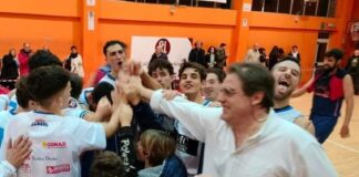 Albano Basket e coach Massimo Prosperi ai saluti