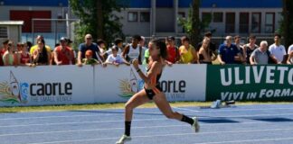 Atletica Frascati, una superba Chiara Padoan è vice campionessa italiana Allieve sui 400 metri