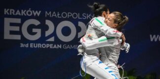 Frascati Scherma, ai Giochi Europei un oro individuale con due ori e due argenti a squadre