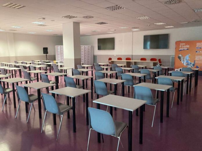 Aula per disputare il concorso