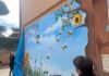 Un murales dedicato alle api e alla biodiversità muralesgrottaferrata