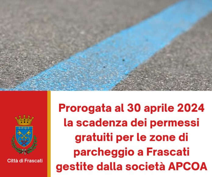 proroga_parcheggi_apcoa_frascati