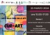 Sabato 23 Marzo alle Scuderie Aldobrandini il progetto CUR-ART locandina